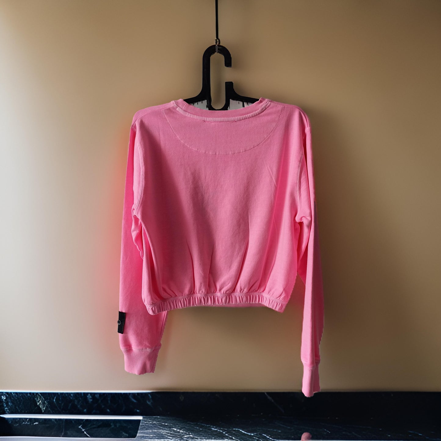 Koovs Crop Sweatshirt- Women