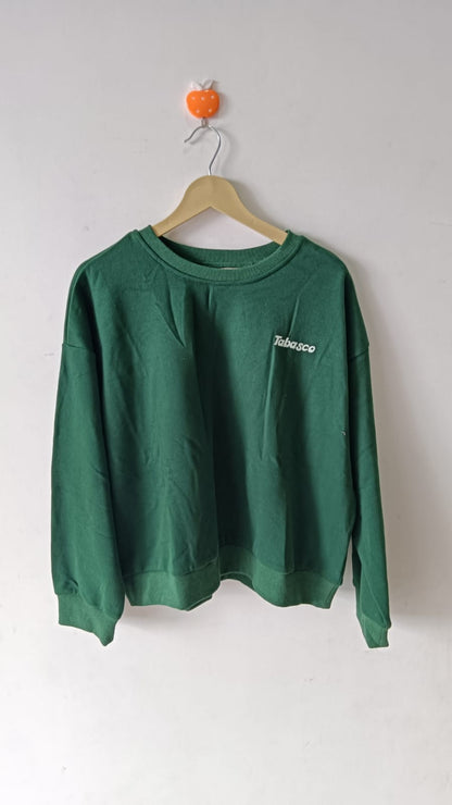 Koovs Cotton Sweatshirt - Unisex